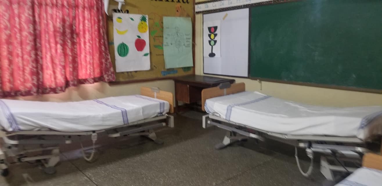 SODA Chief Executive Monitors Reopening of Ghanata Senior High School.