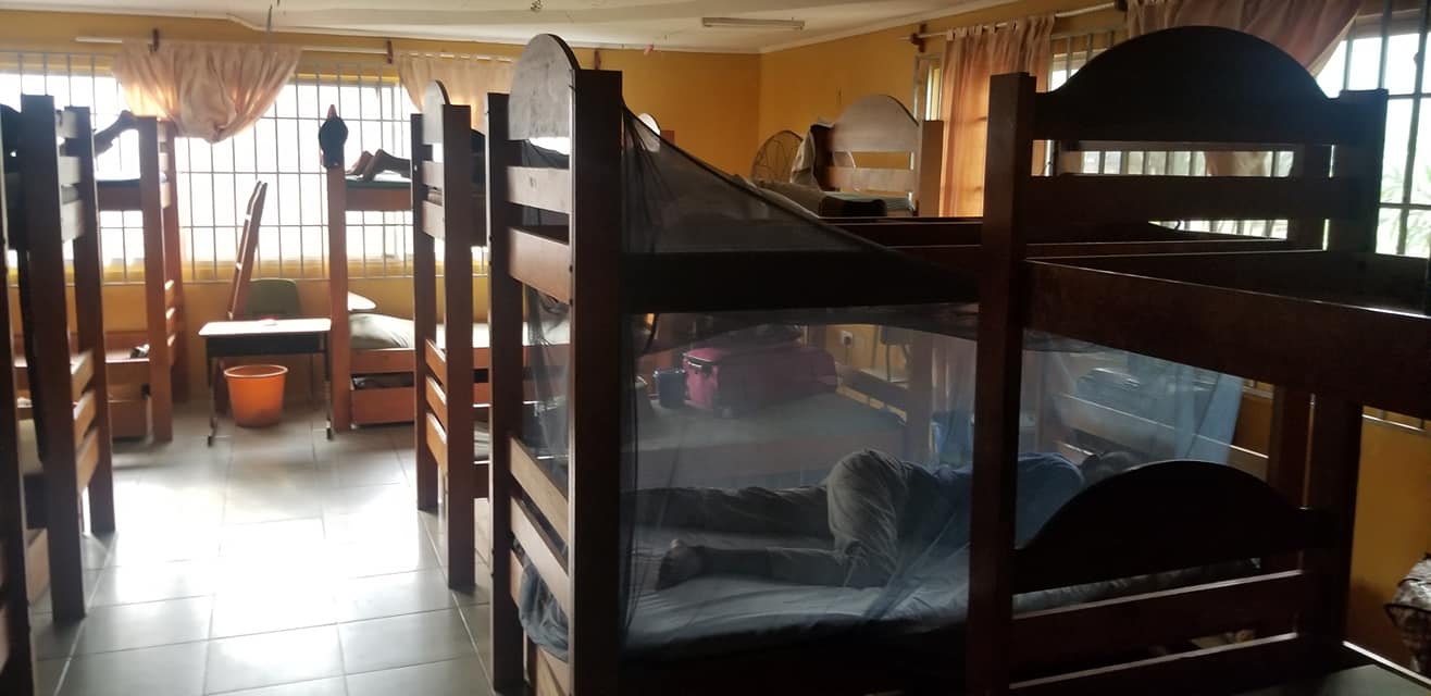 SODA Chief Executive Monitors Reopening of Ghanata Senior High School.