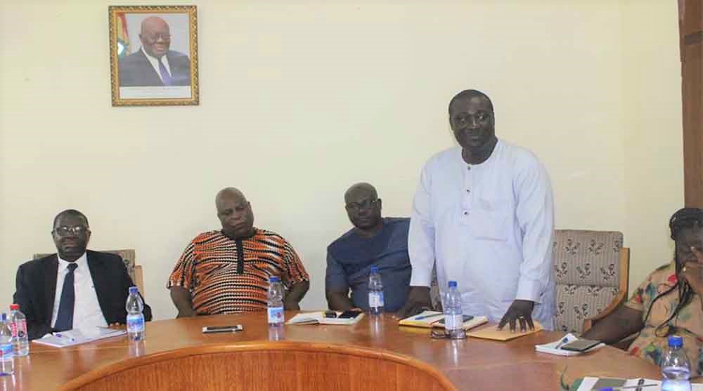 Greater Accra Regional Minister pays working visit to the Shai-Osudoku District Assembly 