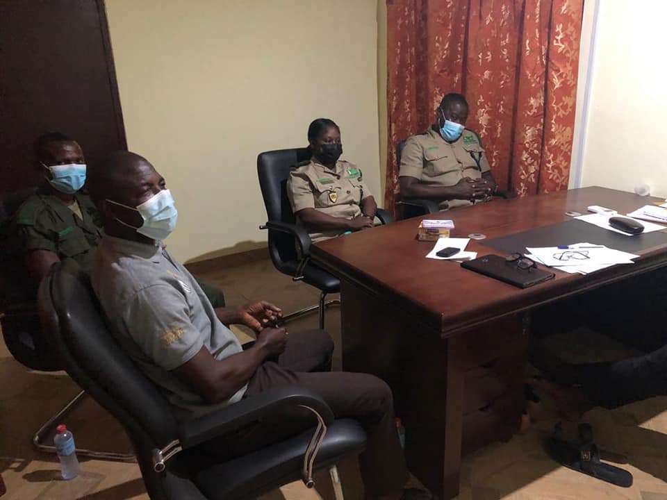 Park Manager Pays Courtesy Call On Chief Executive(Soda).