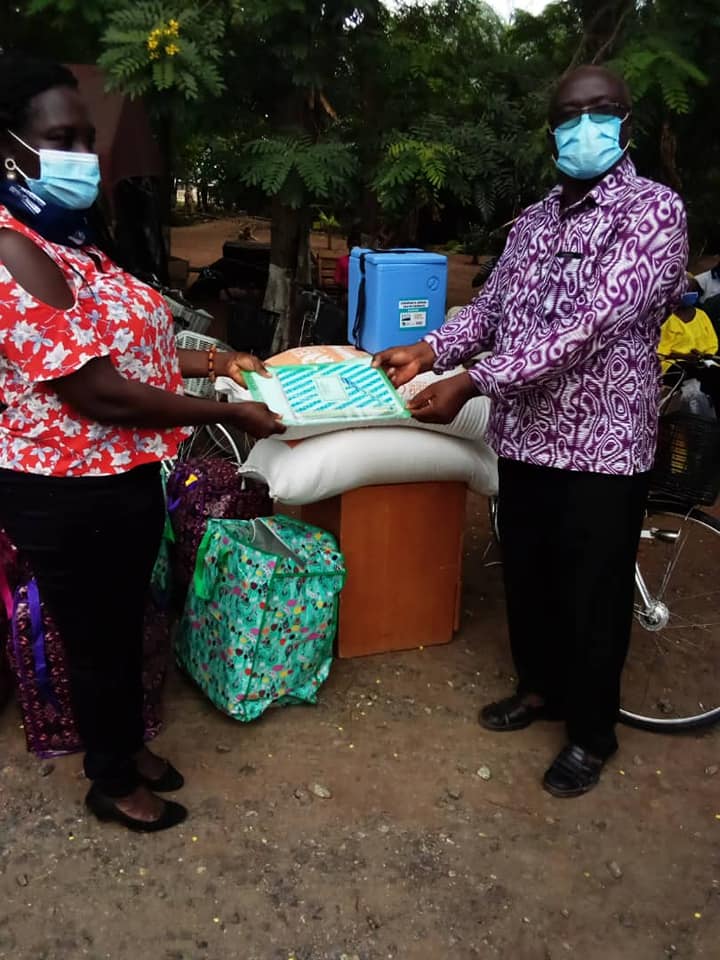 Ghana Poultry Project Trainees Inaugurated in Shai-Osudoku District.