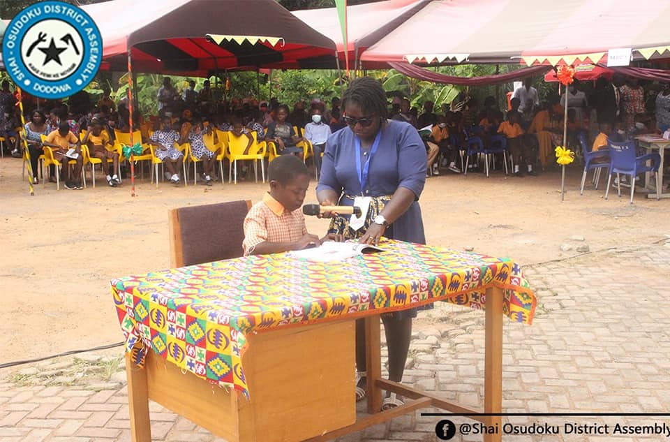 Shai-Osudoku Education Directorate Organises Reading Competition.