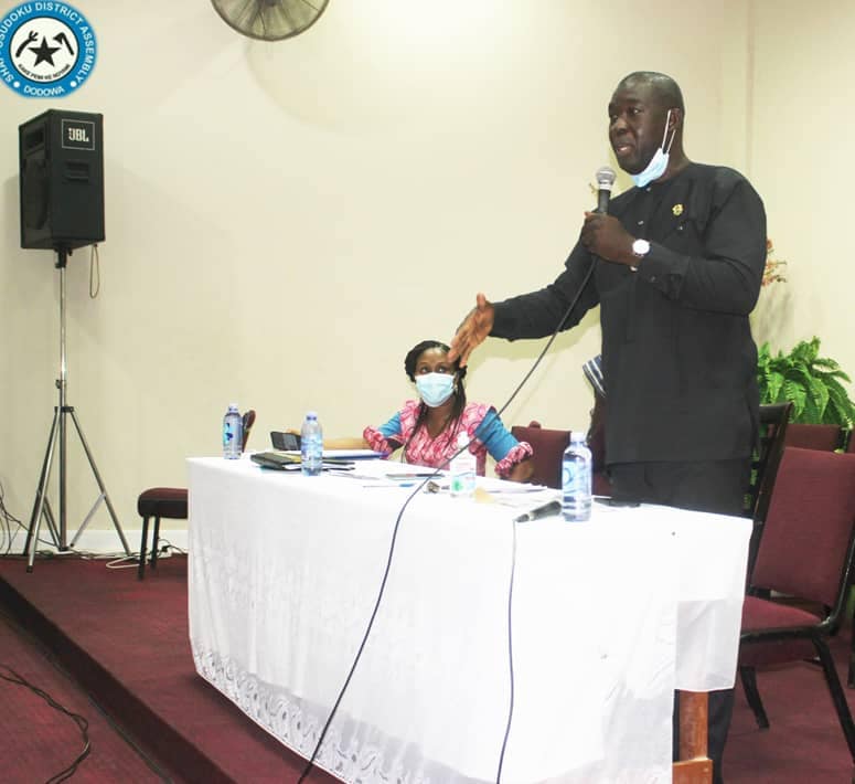 New DCE Presents First Sessional Address at the 2nd Ordinary Meeting of the 2nd Session of the 7th Assembly.