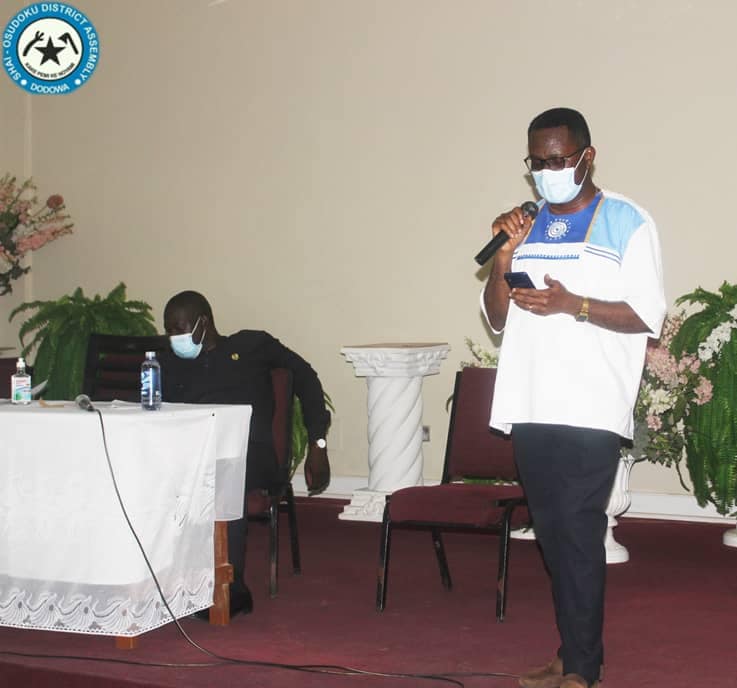 New DCE Presents First Sessional Address at the 2nd Ordinary Meeting of the 2nd Session of the 7th Assembly.