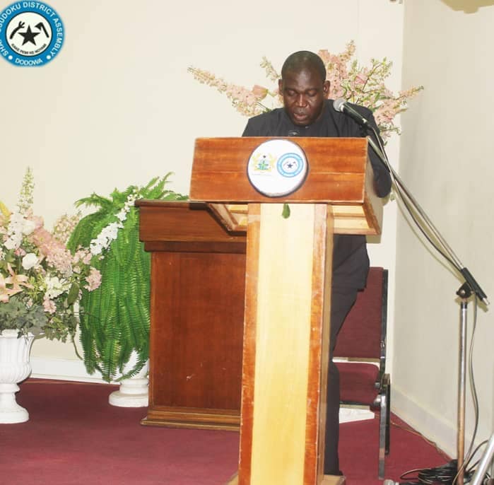 New DCE Presents First Sessional Address at the 2nd Ordinary Meeting of the 2nd Session of the 7th Assembly.