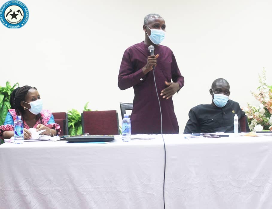 New DCE Presents First Sessional Address at the 2nd Ordinary Meeting of the 2nd Session of the 7th Assembly.