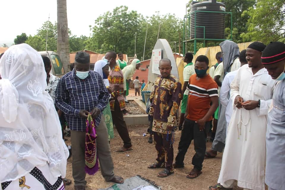 SODA Donates Personal Protective Equipment to Muslim Communities in the Shai-Osudoku District