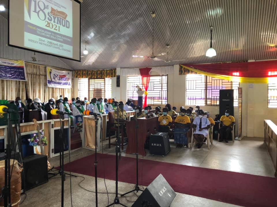 18th Annual Synod of the Methodist Church of Ghana, District Chief Executive of Shai-Osudoku District Assembly, Hon. Daniel Teye Akuffo