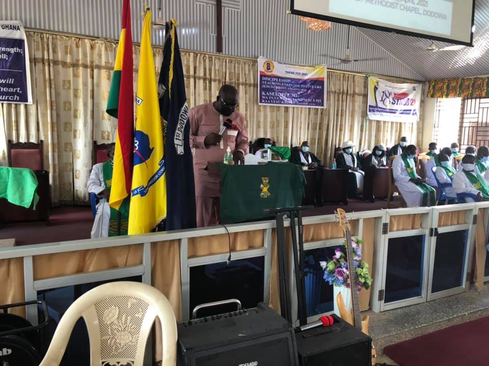 18th Annual Synod of the Methodist Church of Ghana, District Chief Executive of Shai-Osudoku District Assembly, Hon. Daniel Teye Akuffo