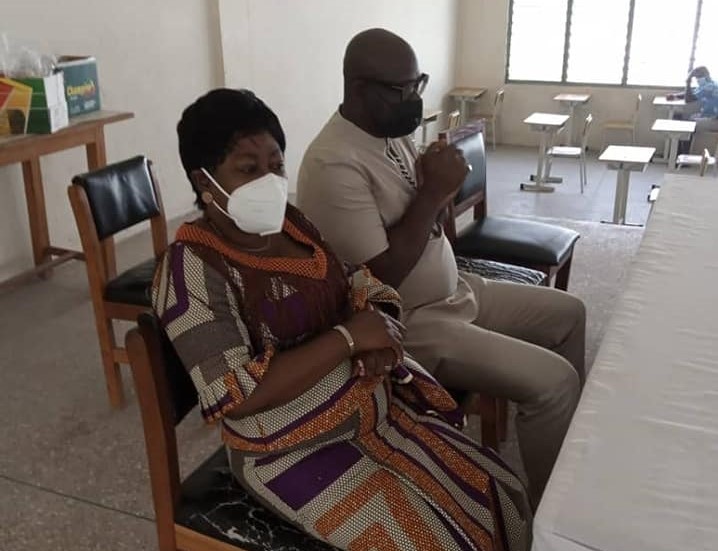 DCE, Education Director Embarks On Monitoring Visit Of WASSCE Examination Center's In The District.