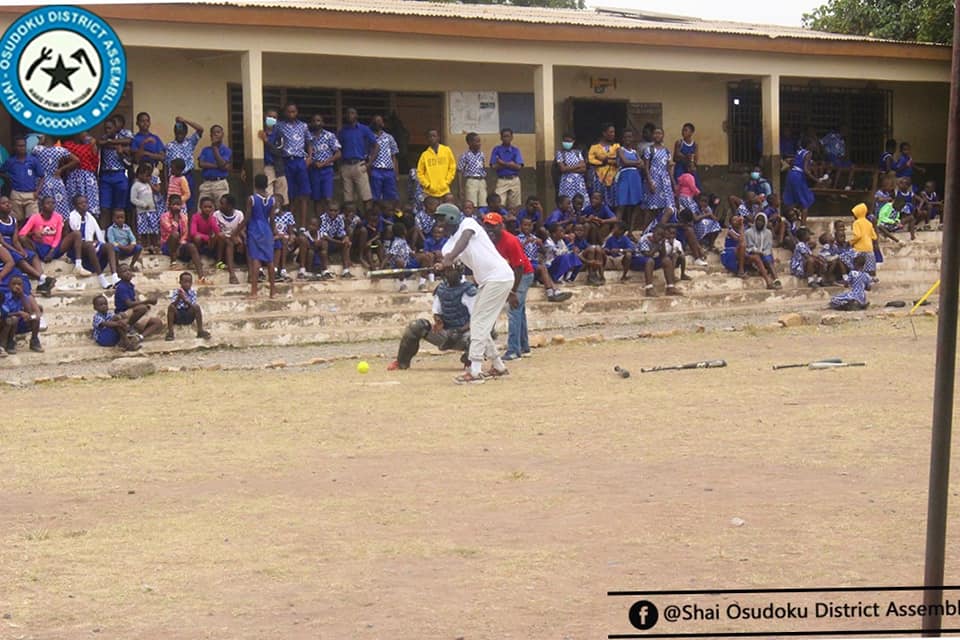 Baseball and Softball Sports Launched In Shai-Osudoku.