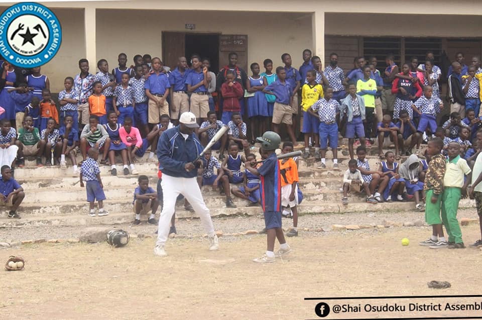 Baseball and Softball Sports Launched In Shai-Osudoku.