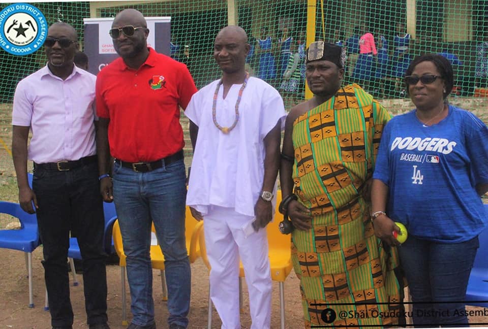 Baseball and Softball Sports Launched In Shai-Osudoku.