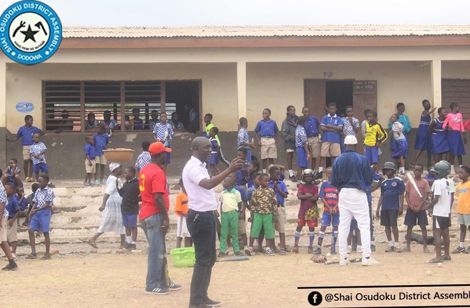 Baseball and Softball Sports Launched In Shai-Osudoku.