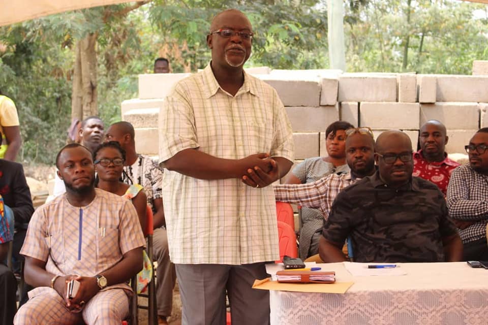 District Chief Executive of SODA Commissions 3 Boreholes in the District