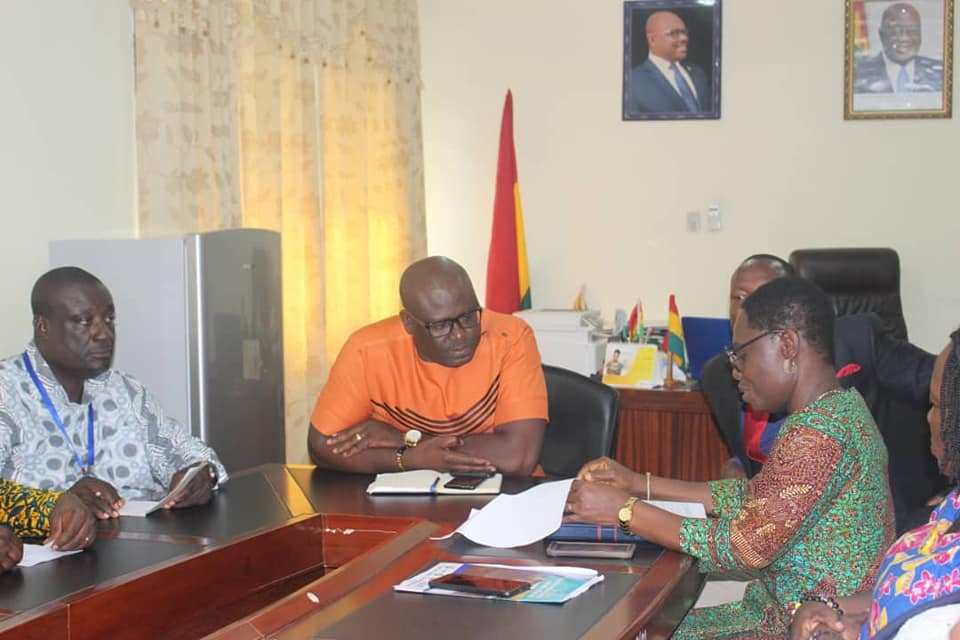 Education Regional Director Pays Courtesy Call on DCE, SODA