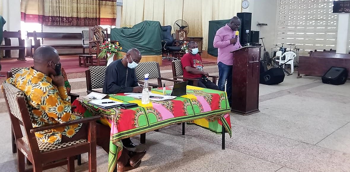 Shai-Osudoku District Urges Churches to Continue Adhering to COVID-19 Protocols.