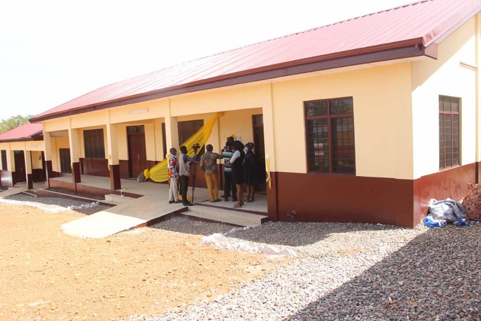 Shai-Osudoku District Assembly Commissions Classroom Blocks at Four Venues in the District, District Chief Executive(DCE)of the Shai-Osudoku District Assembly Hon. Daniel Akuffo 