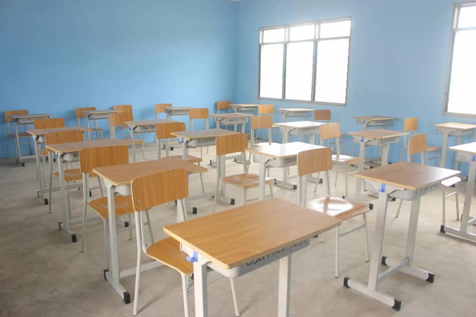 Shai-Osudoku Assembly Commissions 6-Units Classroom Block and 16-Seater Toilet Facility.