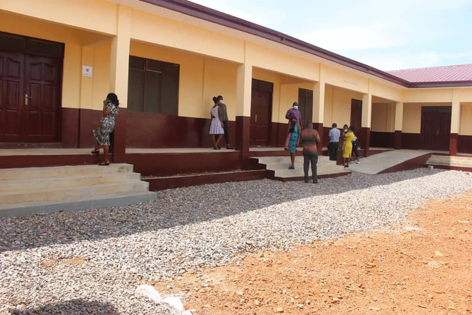 Shai-Osudoku District Assembly Commissions Classroom Blocks at Four Venues in the District, District Chief Executive(DCE)of the Shai-Osudoku District Assembly Hon. Daniel Akuffo 