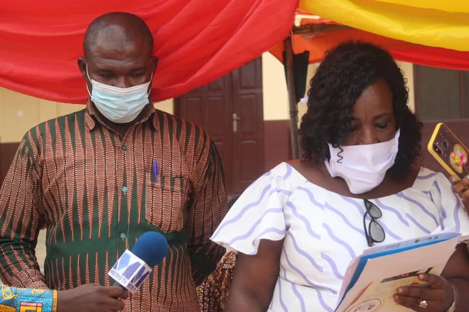 Shai-Osudoku District Assembly Commissions Classroom Blocks at Four Venues in the District, District Chief Executive(DCE)of the Shai-Osudoku District Assembly Hon. Daniel Akuffo 
