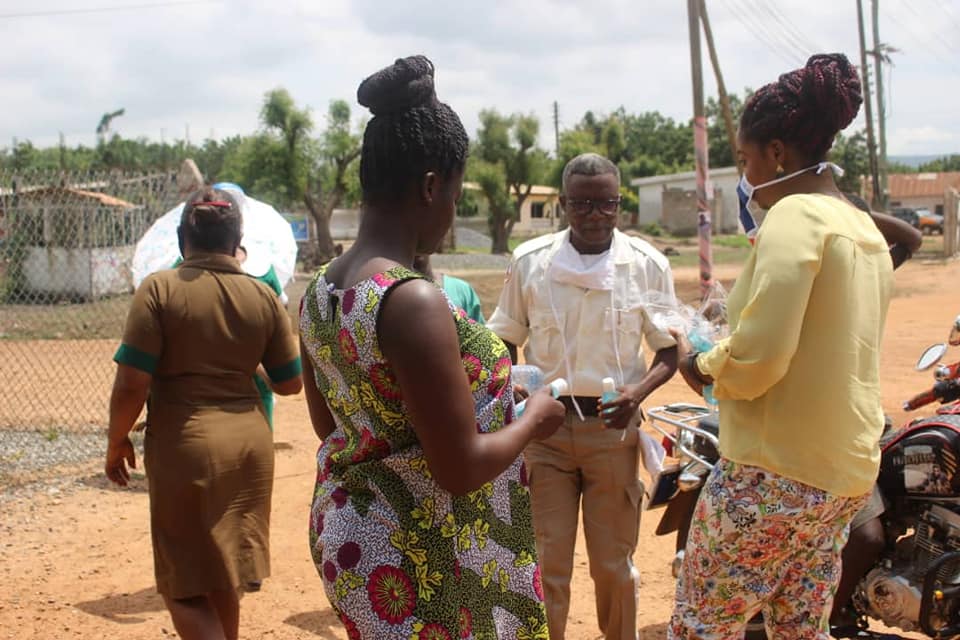 Shai-Osudoku District Assembly Distributes Protective Items to Residents, SODA, COVID19, SODA, Dodowa,Ghana