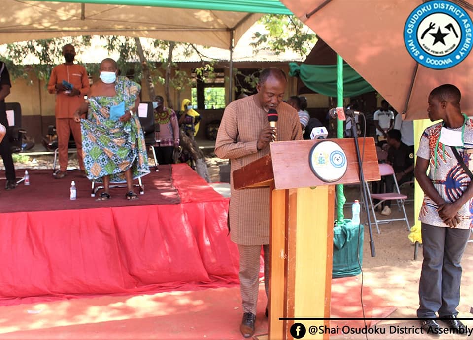 Shai-Osudoku awards Distinguished Farmers