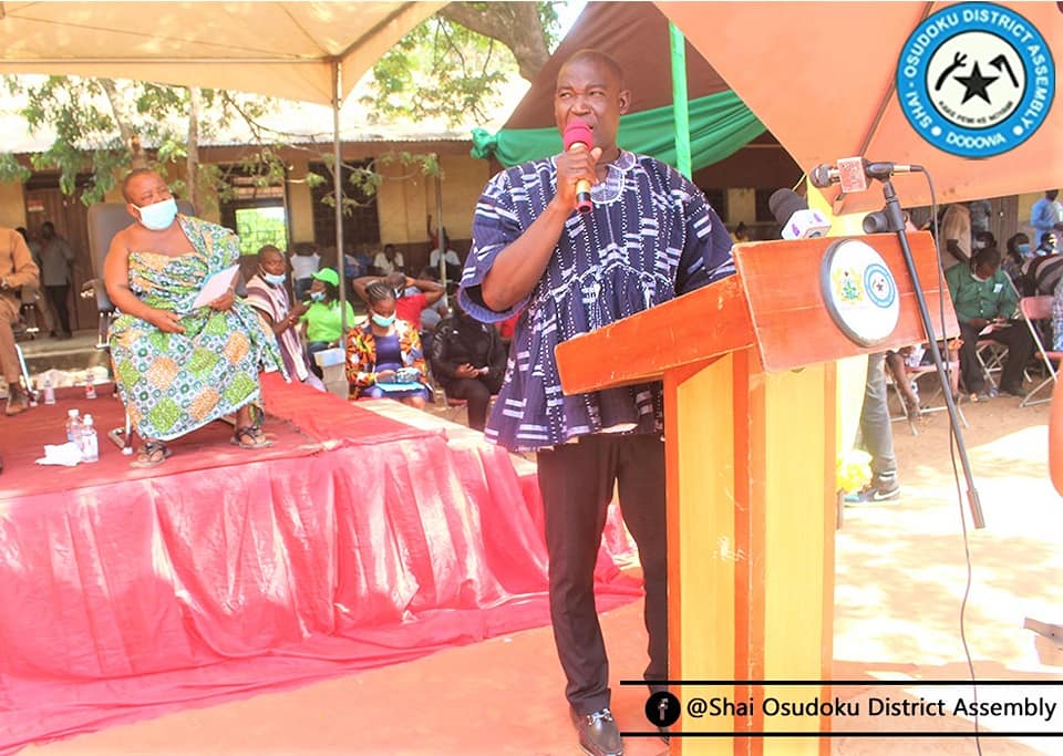 Shai-Osudoku awards Distinguished Farmers