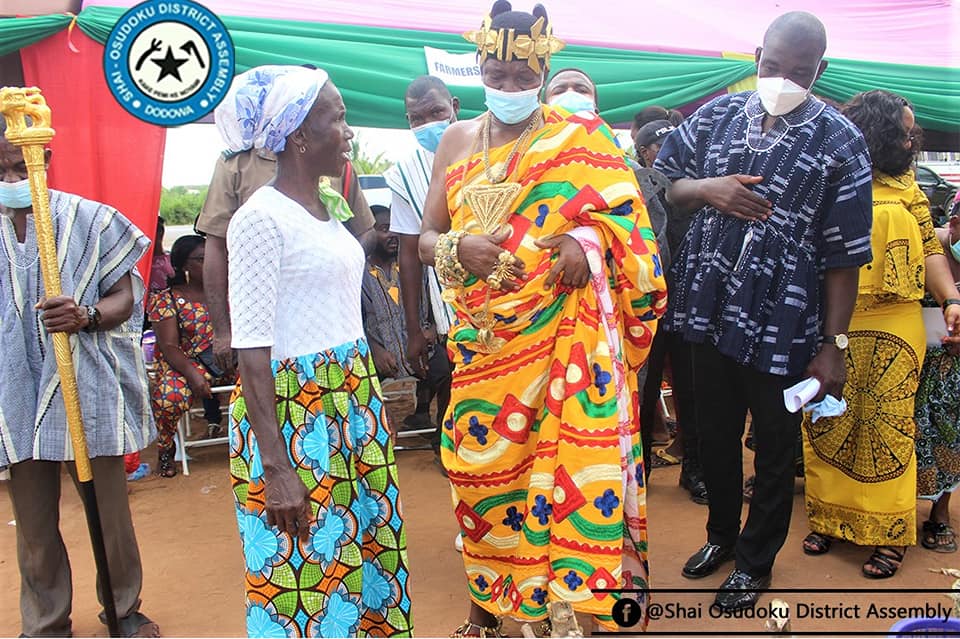 Shai-Osudoku awards Distinguished Farmers