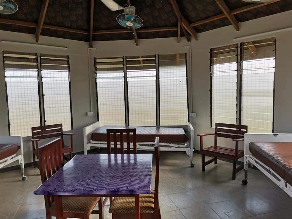 Shai-Osudoku District Hospital, Dodowa used five days to construct its COVID-19 holding Center