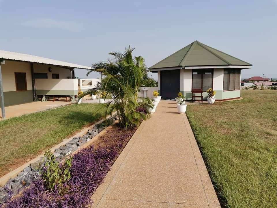 Shai-Osudoku District Hospital, Dodowa used five days to construct its COVID-19 holding Center