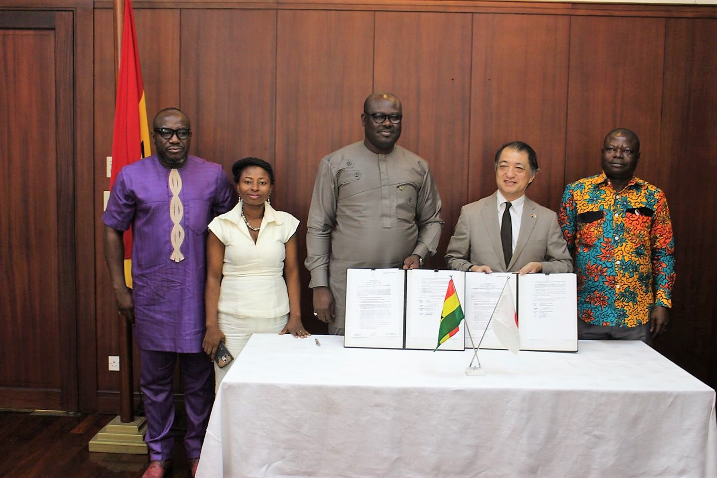Japan Supports Shai-Osudoku District Assembly on Local Projects
