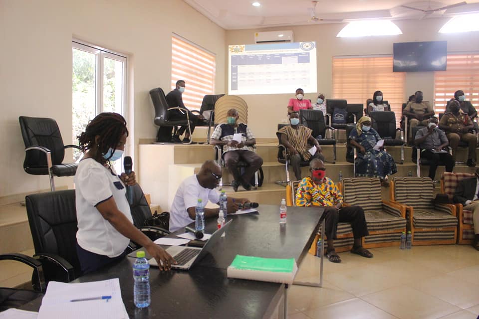 Shai-Osudoku District Assembly holds Public Hearing Forum on District Medium Term Development Plan.