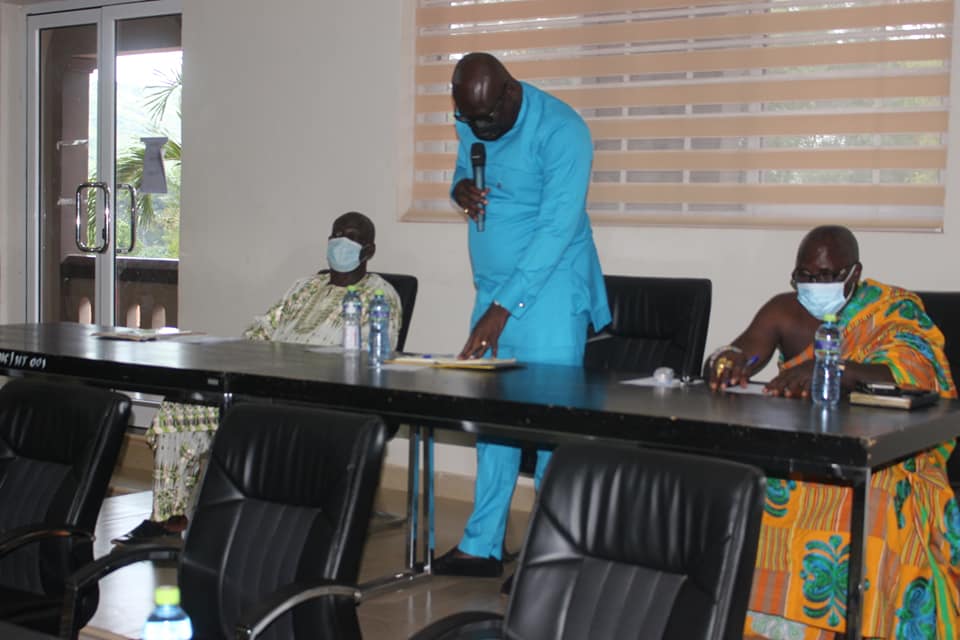 Shai-Osudoku District Assembly holds Public Hearing Forum on District Medium Term Development Plan.
