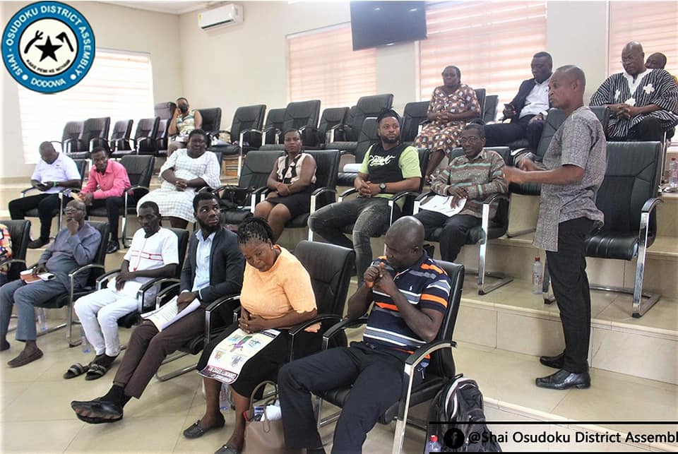Two-Day Sensitization Workshop on Justice Delivery System Held In Shai-Osudoku District.