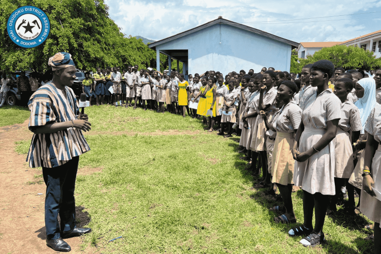 STAKEHOLDERS IN EDUCATION MONITOR CONDUCT OF BECE ON FIRST DAY IN SHAI-OSUDOKU DISTRICT.