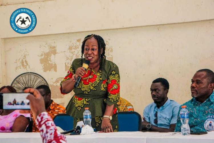 EDUCATION DIRECTORATE HOLDS 2025 EDITION OF MEET THE CANDIDATES FORUM. The Shai-Osudoku Education Directorate has successfully organised this year’s edition of Meet the Candidates Forum. This is an initiative designed to prepare candidates for the upcoming Basic Education Certificate Examination (BECE). The forum was held in two cohorts — Dodowa and Asutsuare, and was led by the District Director of Education, Ms. Harriet Lomotey, who was accompanied by seasoned examiners from the district, who took the can