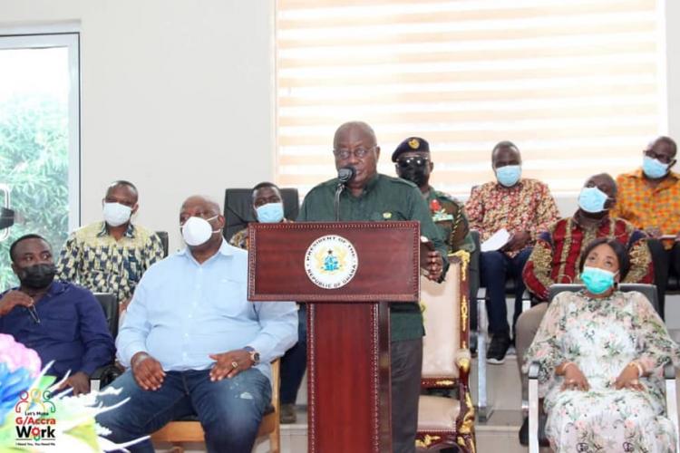 President Pays Courtesy call on Greater Accra Regional House of Chiefs, Make Accra Work Again, Greater Accra