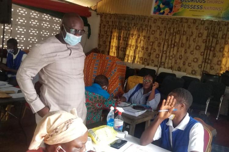 DCE Pays Familiarization Visit to Registration Centres, Dodowa, Shai-Osudoku District Assembly, EC, Election in Ghana, SODA, Voters Register 
