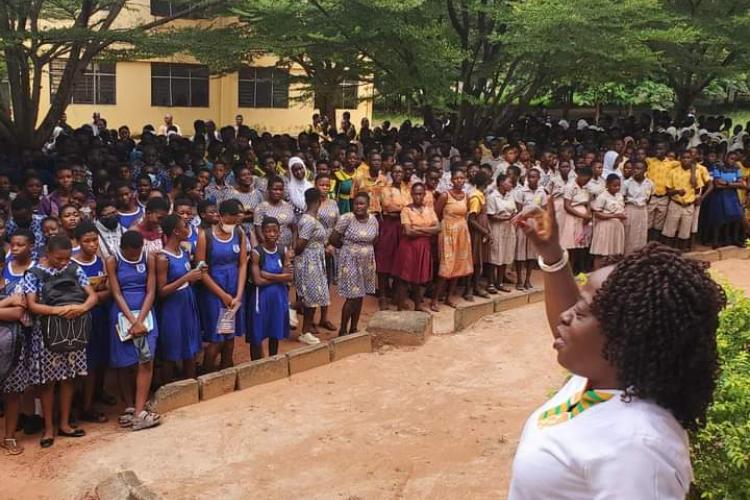 DISTRICT DIRECTOR OF EDUCATION TOURS BECE CENTRE’s  IN THE SHAI-OSUDOKU DISTRICT