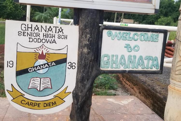 SODA Chief Executive Monitors Reopening of Ghanata Senior High School.