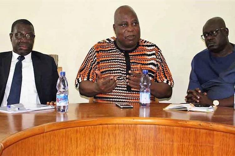 Greater Accra Regional Minister pays working visit to the Shai-Osudoku District Assembly 