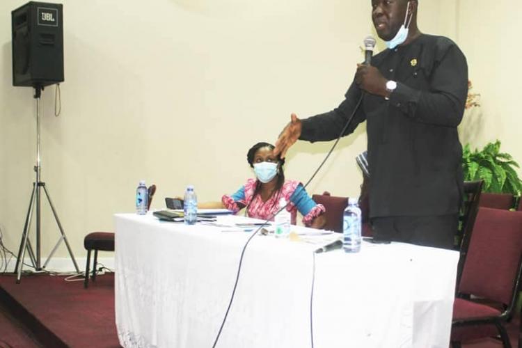 New DCE Presents First Sessional Address at the 2nd Ordinary Meeting of the 2nd Session of the 7th Assembly.