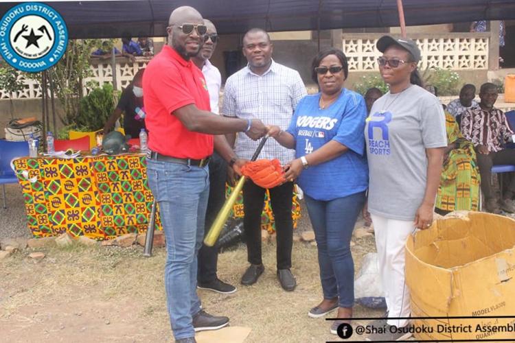Baseball and Softball Sports Launched In Shai-Osudoku.