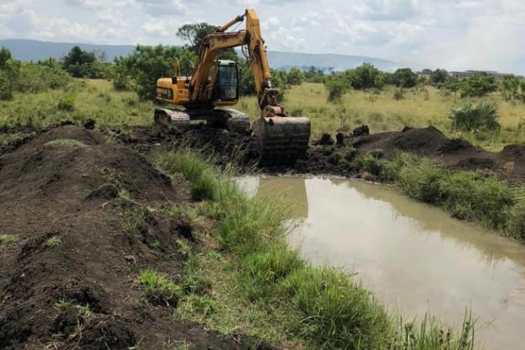 Dredging Works at Shai-Osudoku District Assembly 