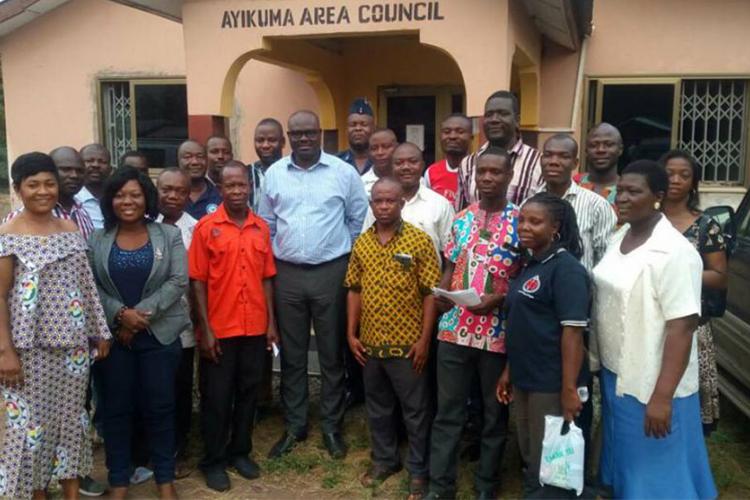 District Chief Executive Tours the Councils
