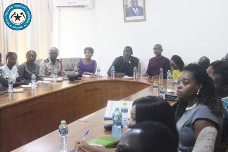 SHAI- OSUDOKU DISTRICT ASSEMBLY (SODA)HAS HELD ITS FIRST INTER-SERVICE AND SECTORIAL COLLABORATION AND CO-OPERATION SYSTEM MEETING.